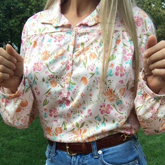 SOLD ….Vintage 70’s Smartique Blouse - Picture 5 of 8